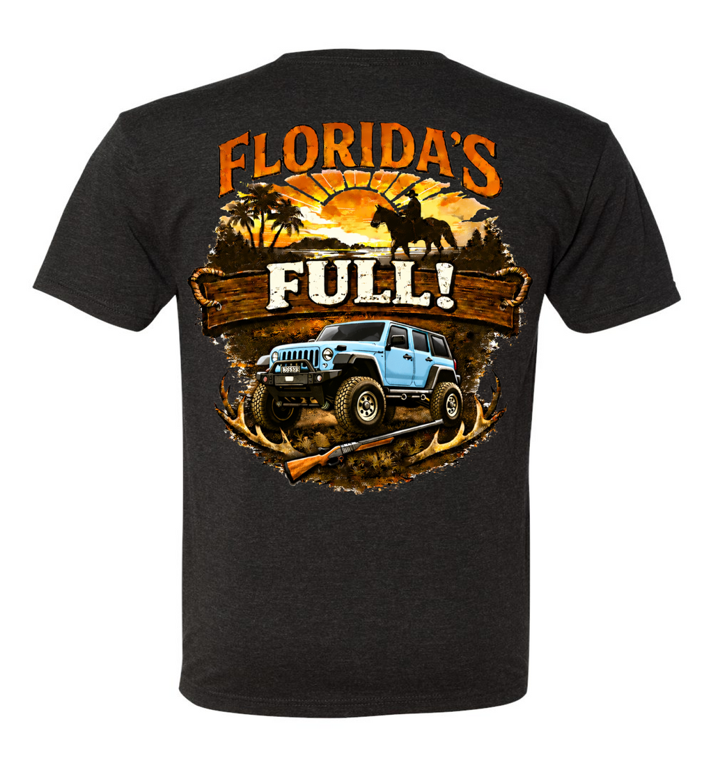 Florida's Full Blue Jeep