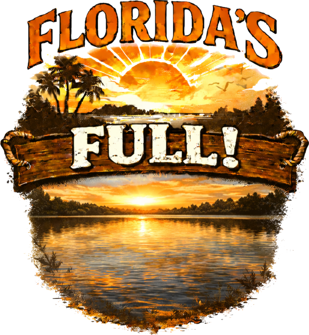 Florida's Full Lake Scene