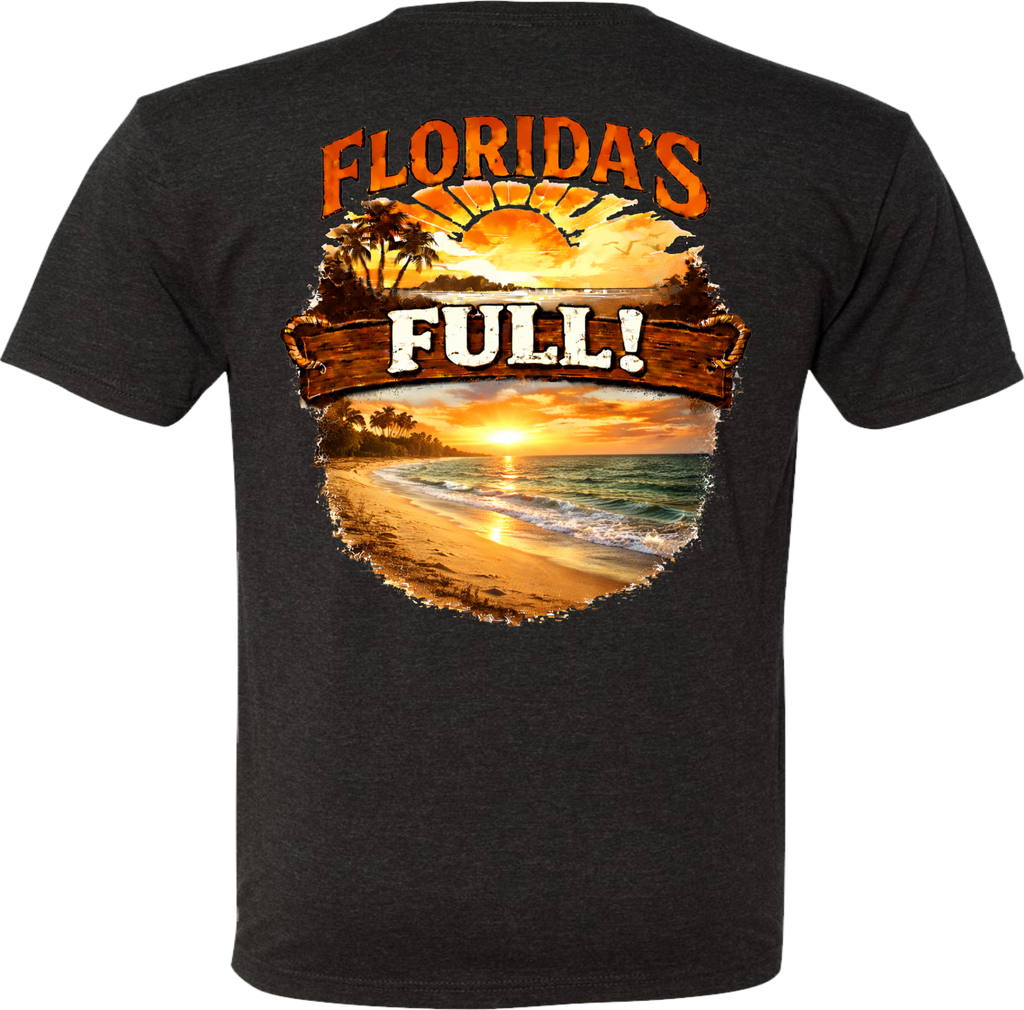 Florida's Full beach scene